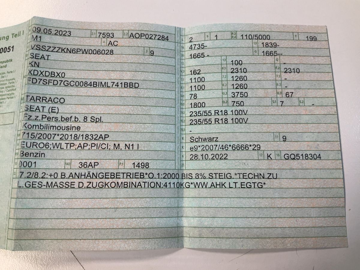 Seat Tarraco 1.5 TSI ACT FR