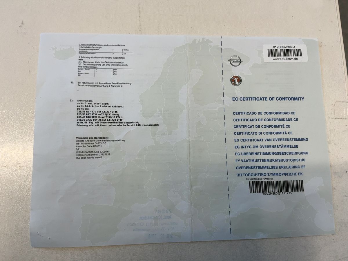 Opel Insignia d'occasion