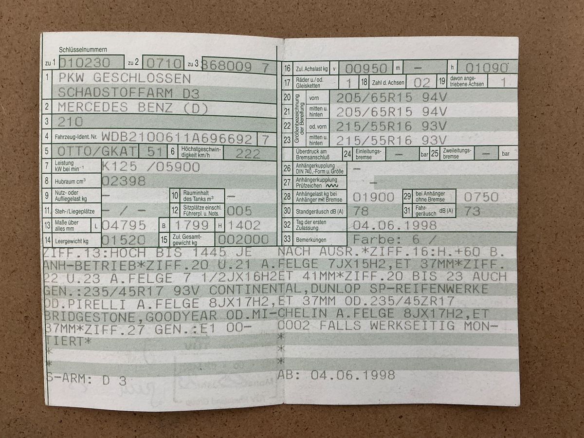 Mercedes-Benz E-Klasse d'occasion