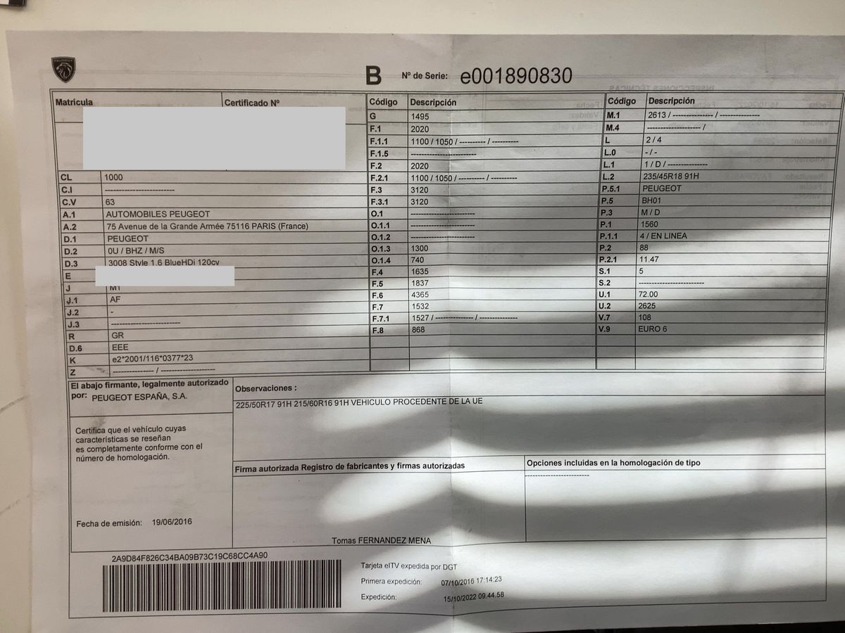 Peugeot 3008 d'occasion