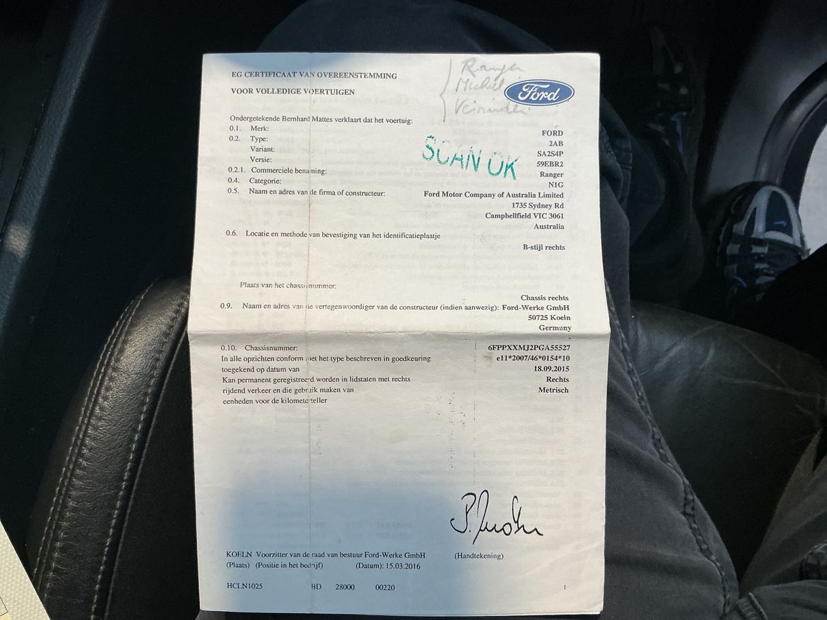 Ford Ranger 3.2 TDCi Doppelkabine Limited 4x4