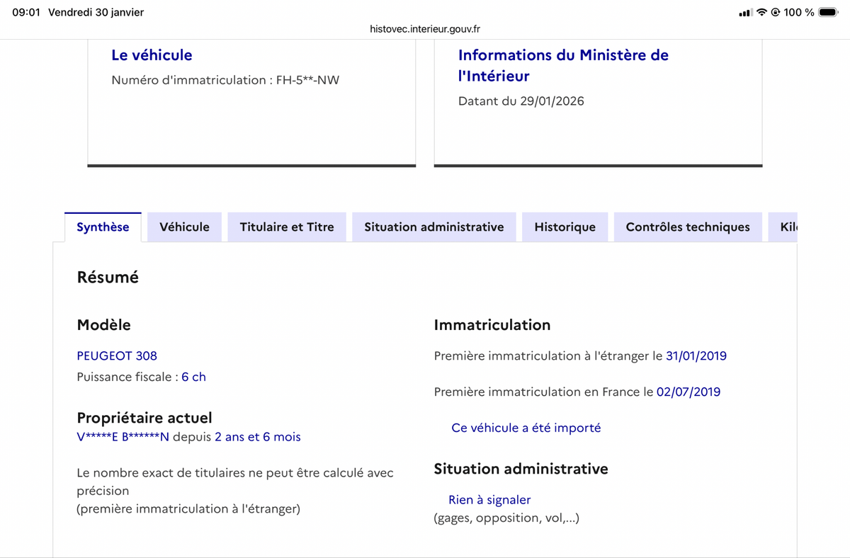 Peugeot 308 d'occasion