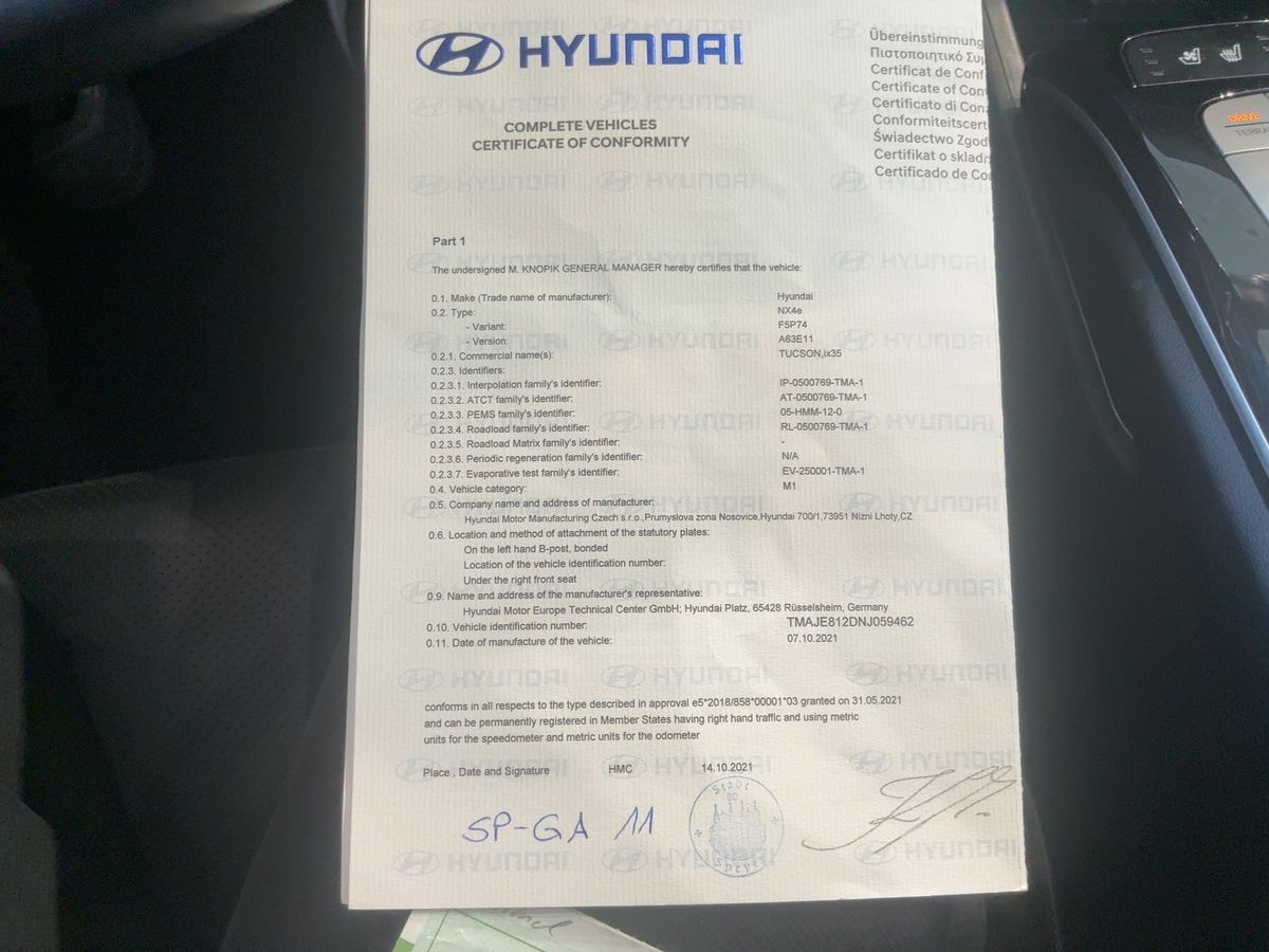 Hyundai Tucson d'occasion
