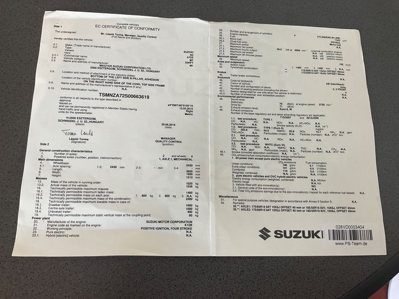 Suzuki Swift 1.2 Basic — zdjęcie 16