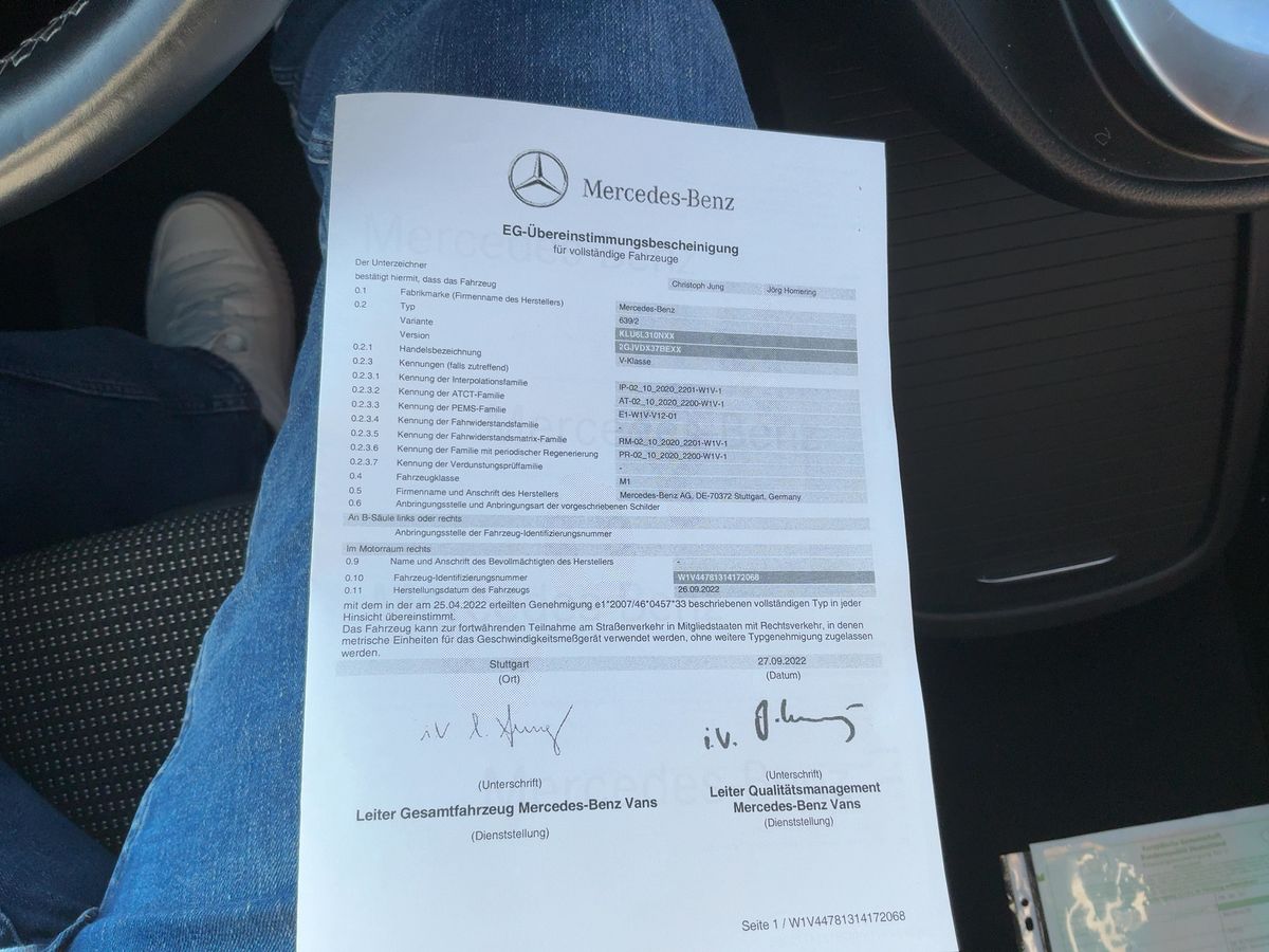 Mercedes-Benz V-Klasse d'occasion