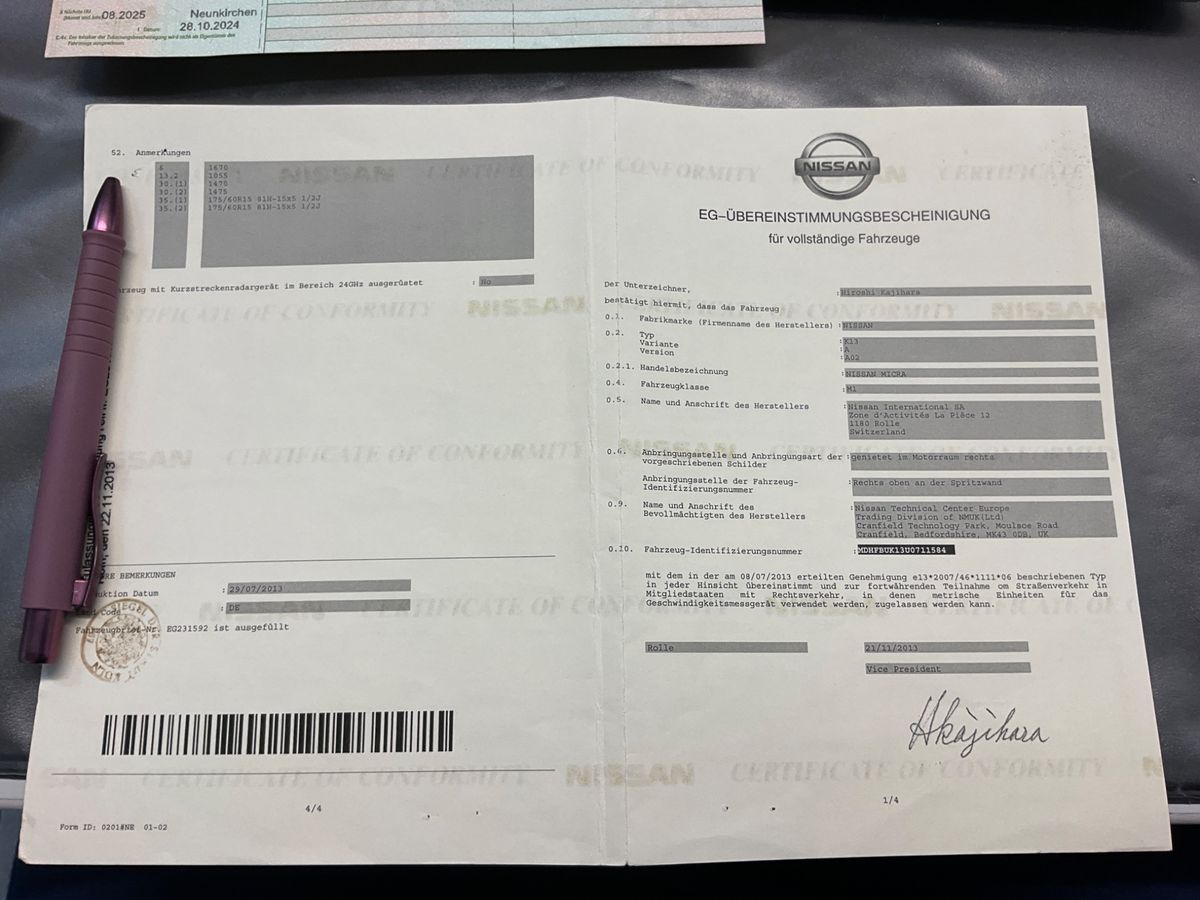 Nissan Micra d'occasion