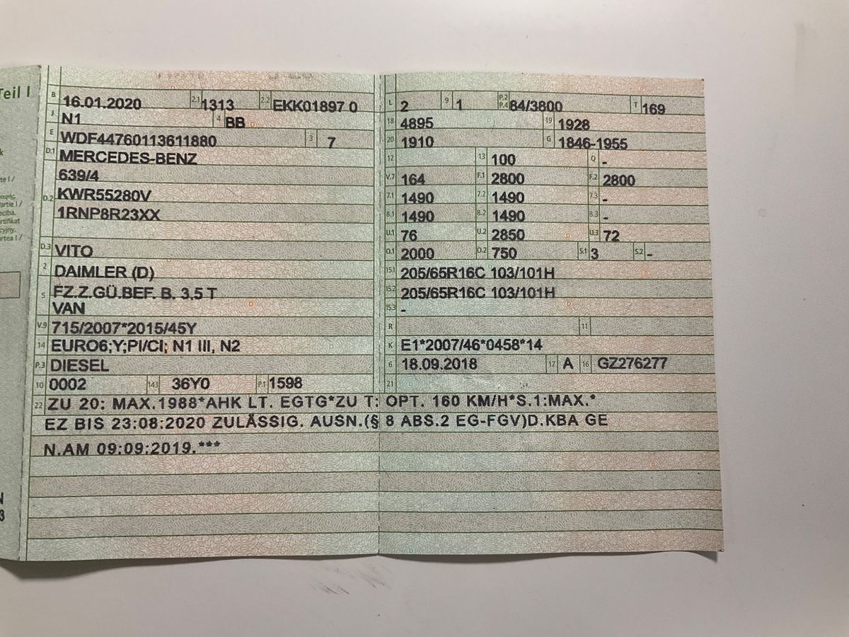 Mercedes-Benz Vito d'occasion