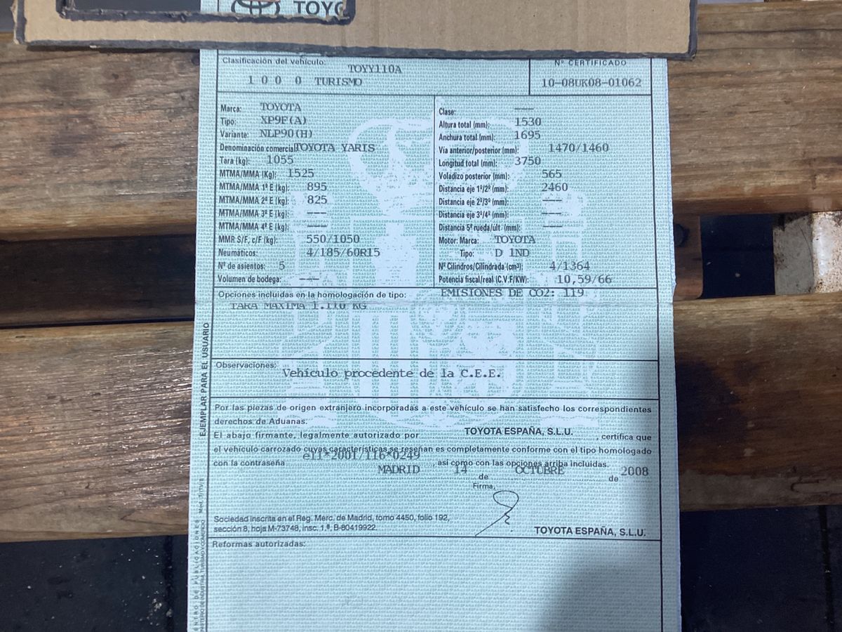 Toyota Yaris d'occasion