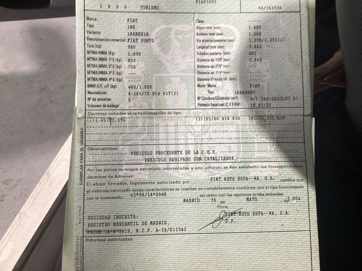 Fiat Punto d'occasion