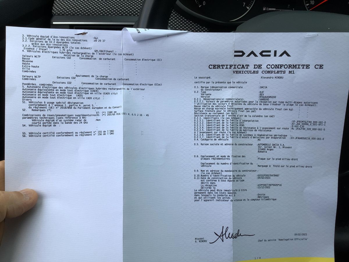 Dacia Sandero 1.0 TCe LPG Stepway Expression