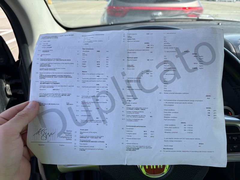 Fiat Freemont 2.0 Multijet Urban — zdjęcie 17