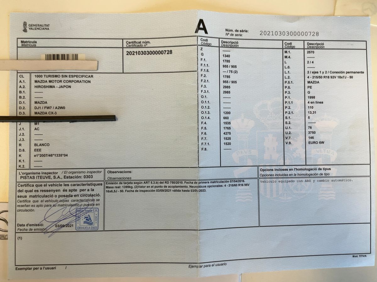 Mazda CX-3 d'occasion