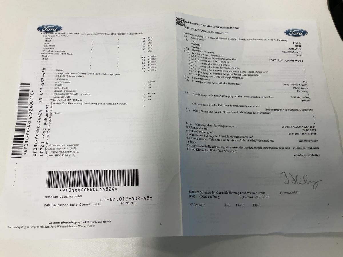 Ford Focus d'occasion