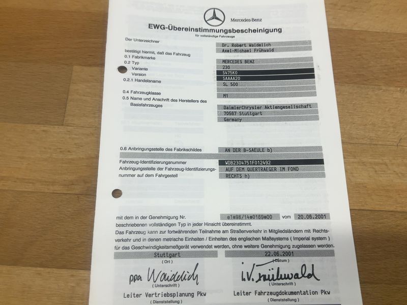 Mercedes-Benz SL-Klasse SL 500 — zdjęcie 16