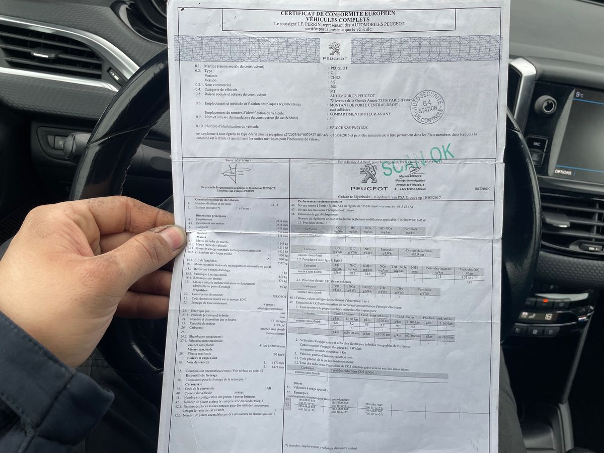 Peugeot 208 d'occasion