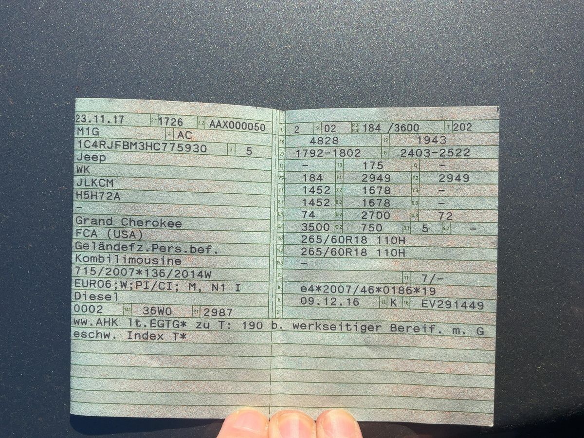 Jeep Grand d'occasion