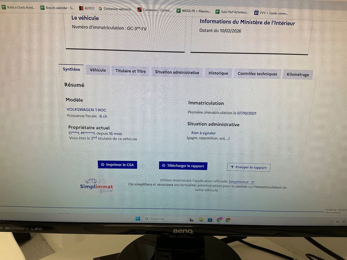 Volkswagen T-Roc d'occasion