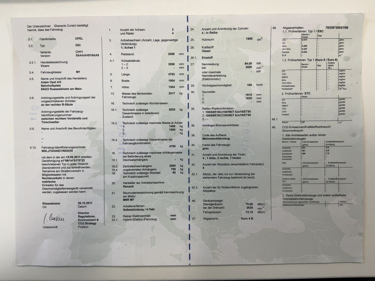 Opel Vivaro d'occasion