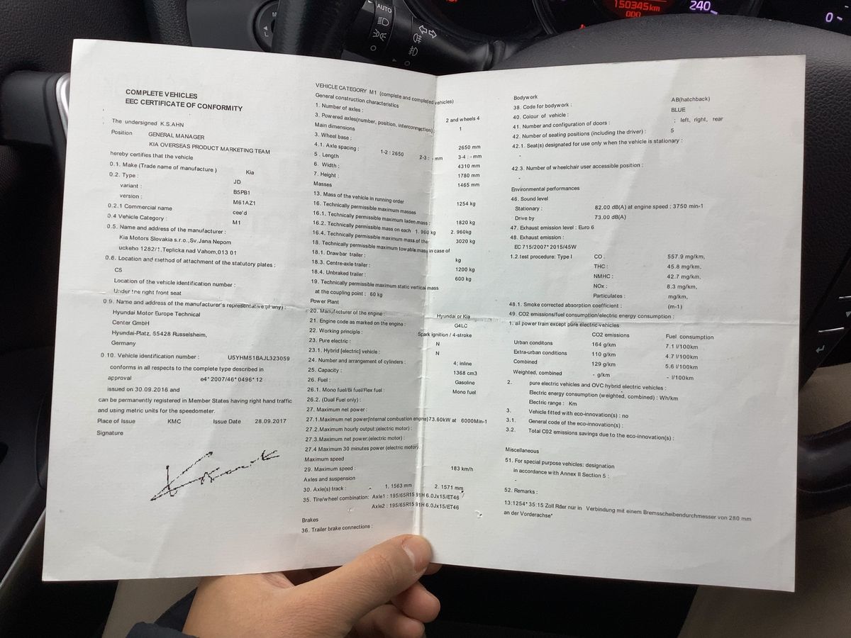 Kia cee'd d'occasion