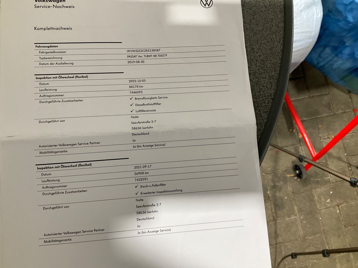 Volkswagen Passat 2019 — photo 23