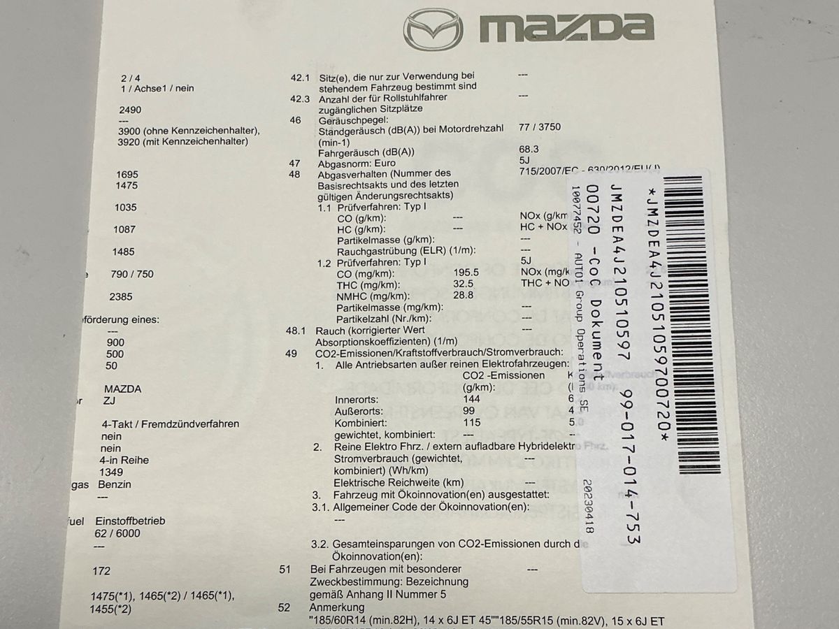 Mazda 2 d'occasion