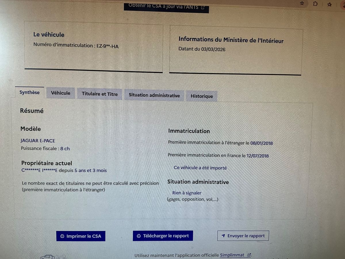 Jaguar E-Pace d'occasion