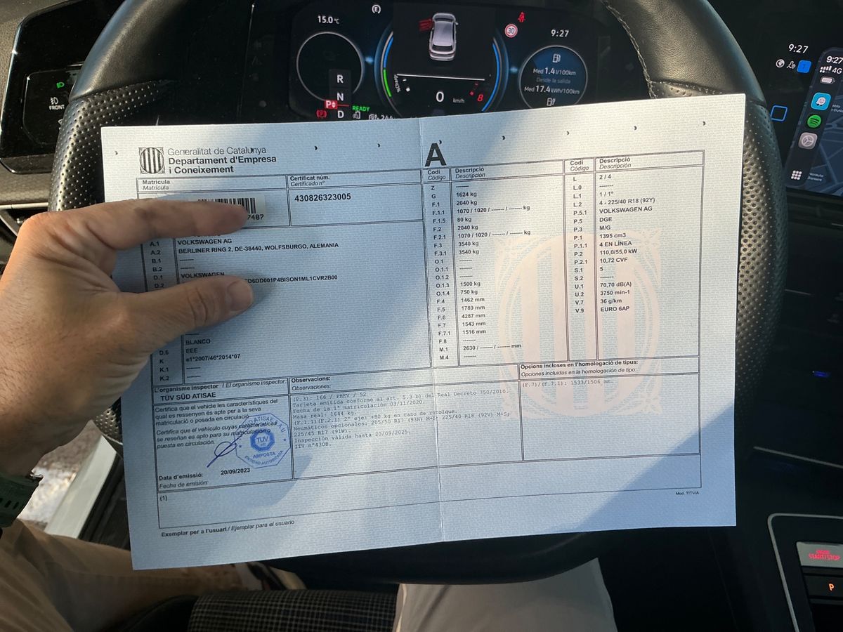 Volkswagen Golf VIII 1.4 GTE