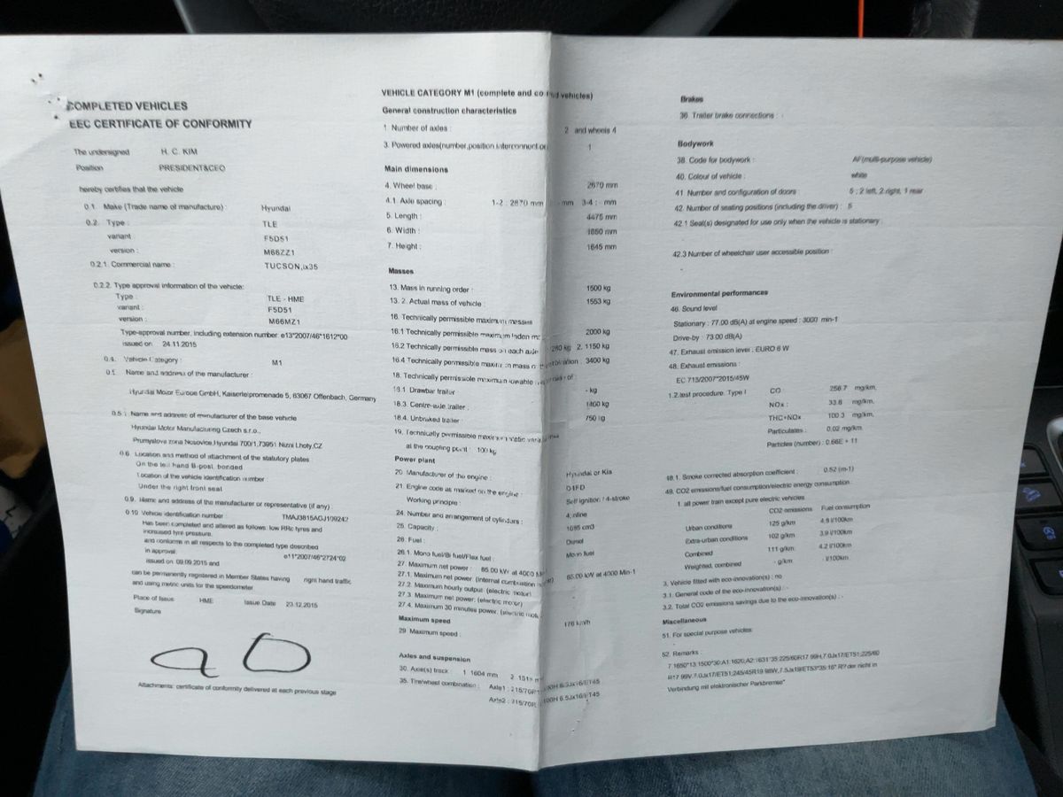 Hyundai Tucson d'occasion