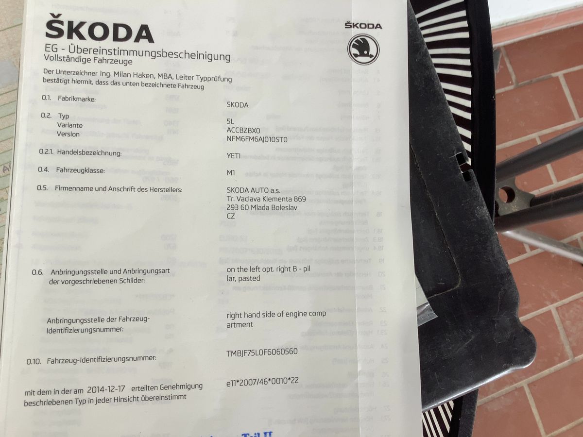 Skoda Yeti d'occasion