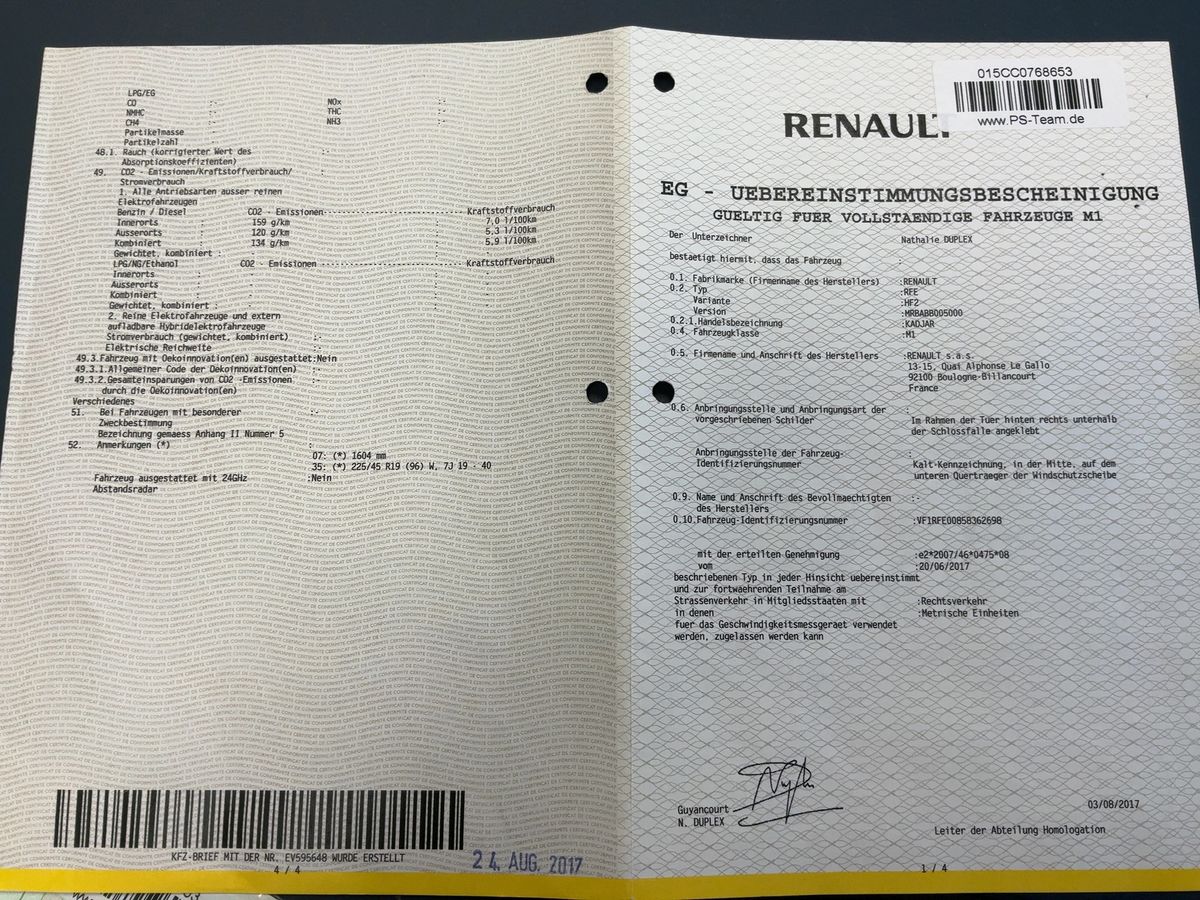 Renault Kadjar d'occasion