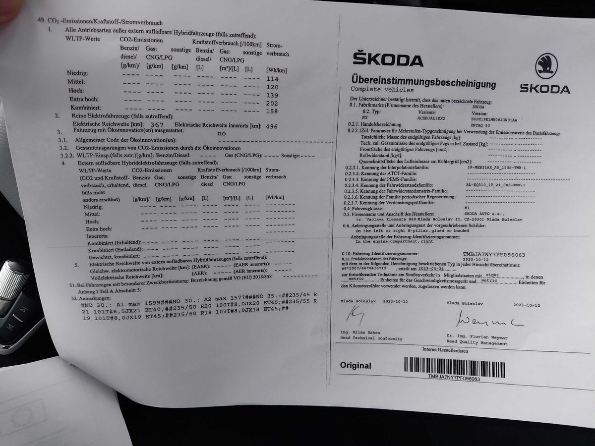 Skoda Enyaq d'occasion