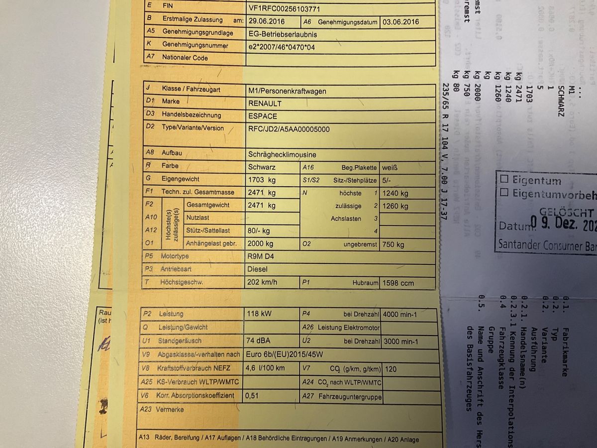 Renault Espace d'occasion