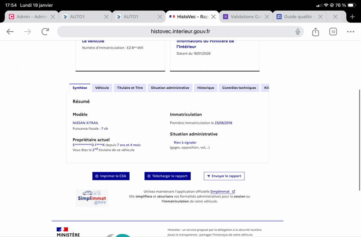 Nissan X-Trail d'occasion