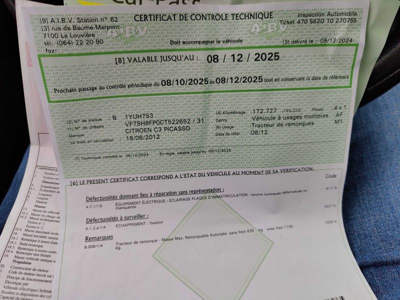 Citroen C3 Picasso 1.4 VTi Tendance — zdjęcie 16