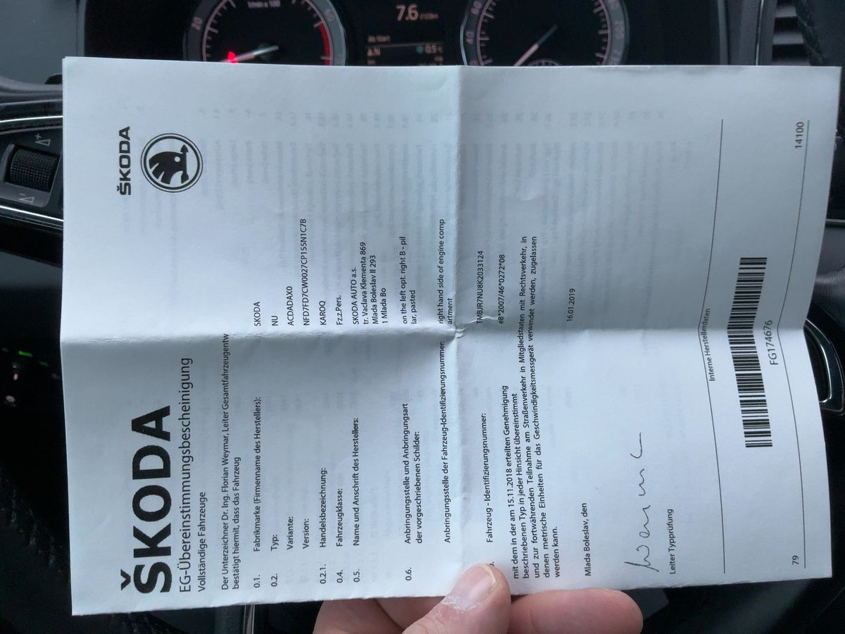 Skoda Karoq 1.5 TSI ACT Style