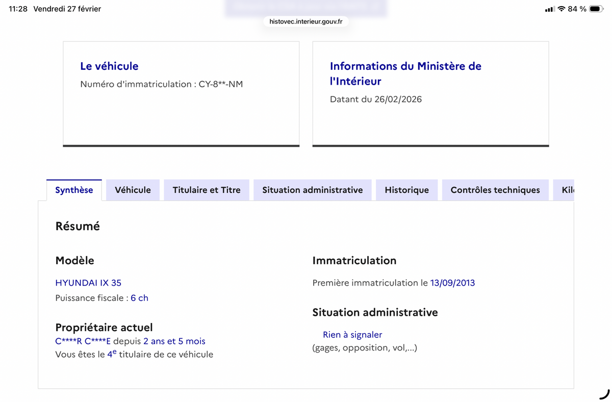 Hyundai ix35 d'occasion