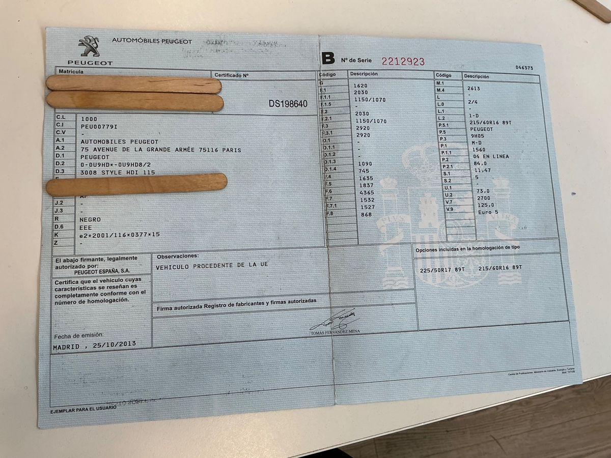 Peugeot 3008 1.6 HDi Style