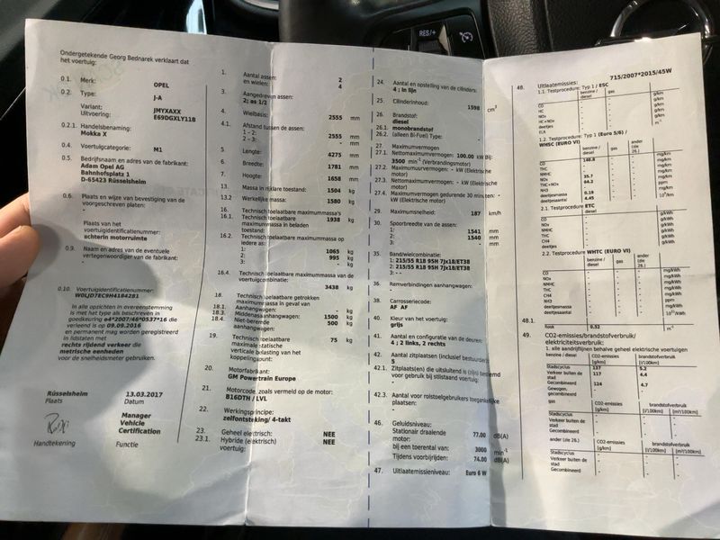 Opel Mokka X 1.6 CDTI DPF Innovation Start/Stop 4x4 — zdjęcie 16
