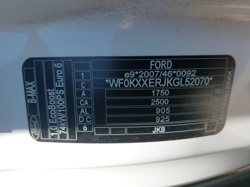 Ford B-Max 1.0 EcoBoost Edition — zdjęcie 15