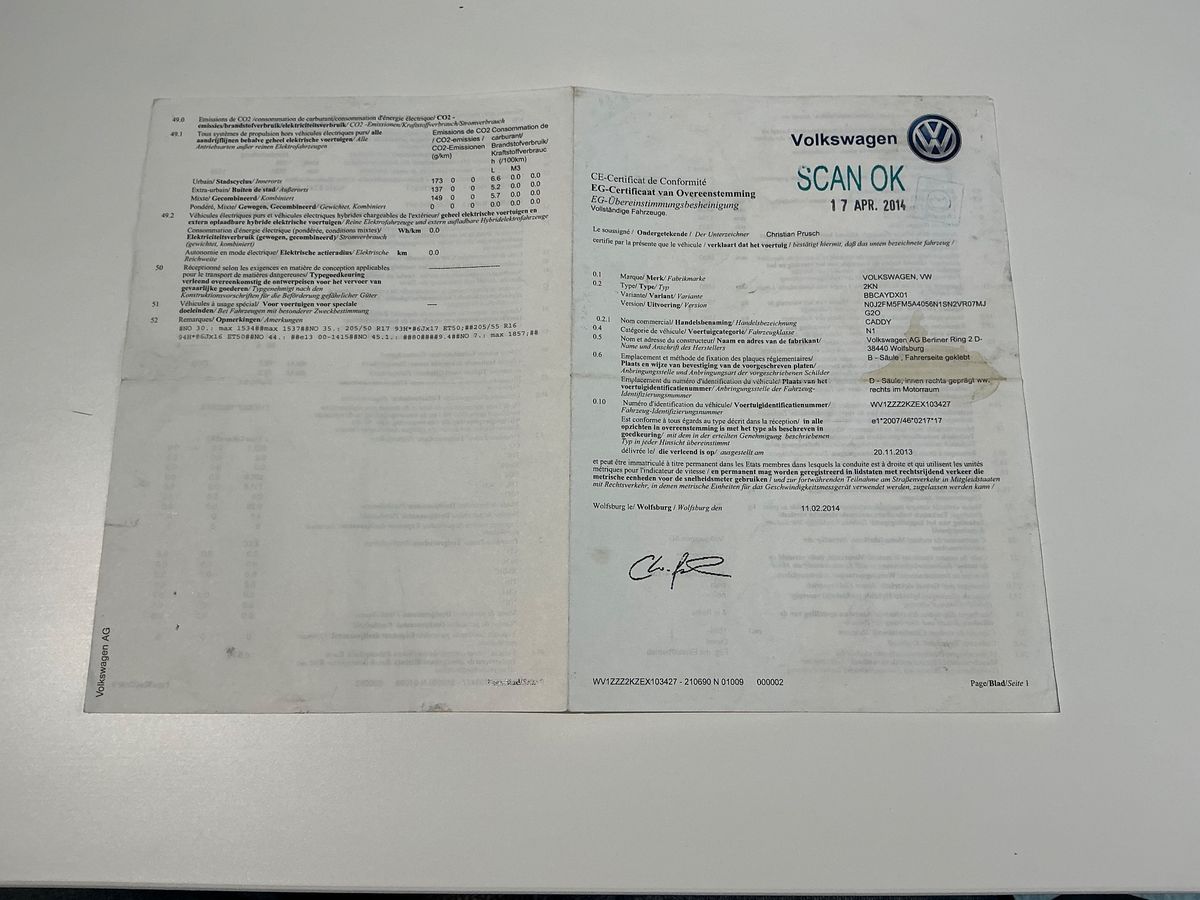 Volkswagen Caddy d'occasion