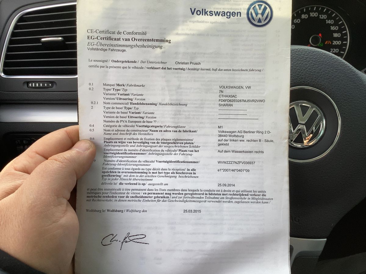 Volkswagen Sharan d'occasion