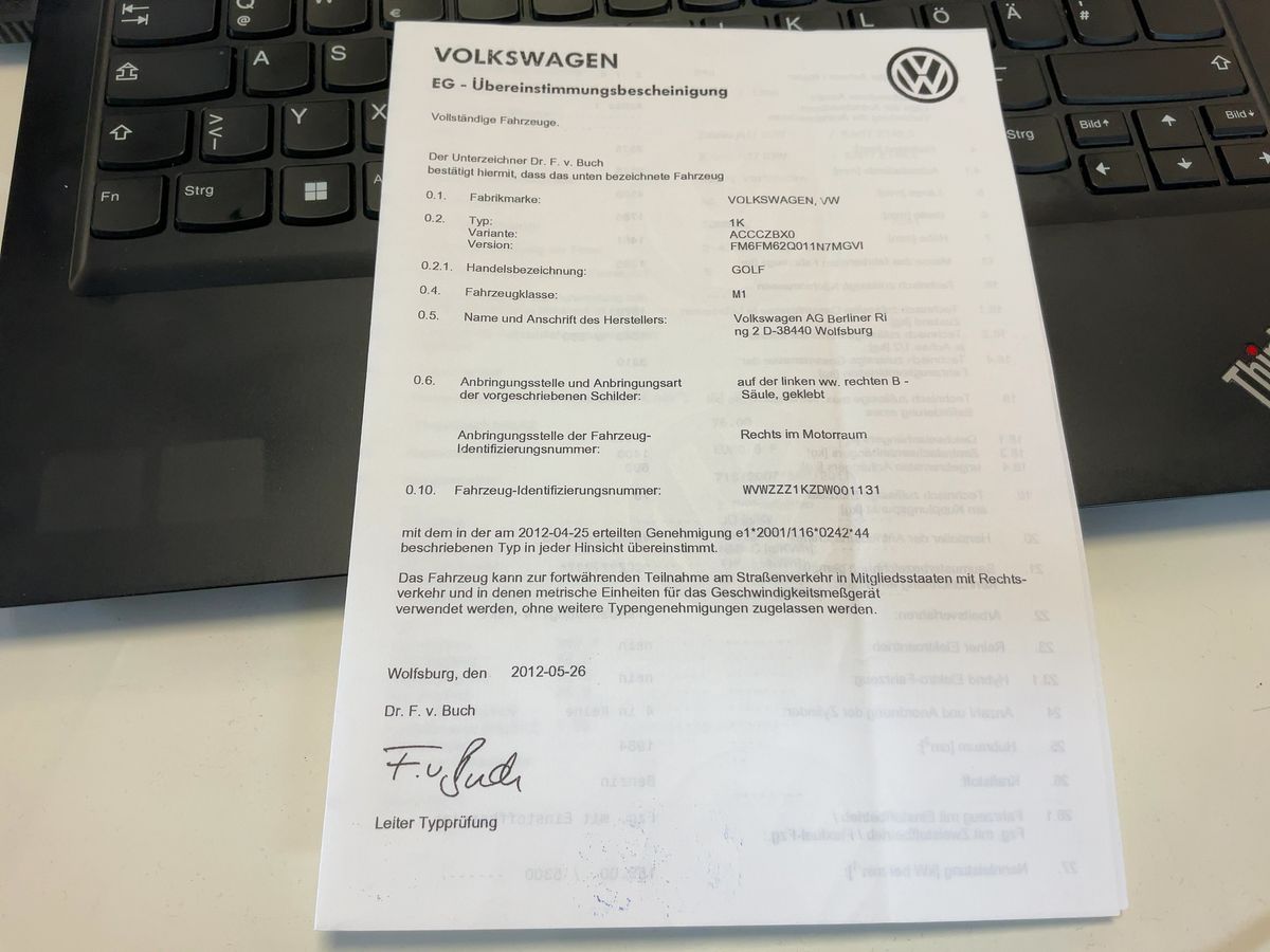 Volkswagen Golf VI 2.0 TSI GTI adidas