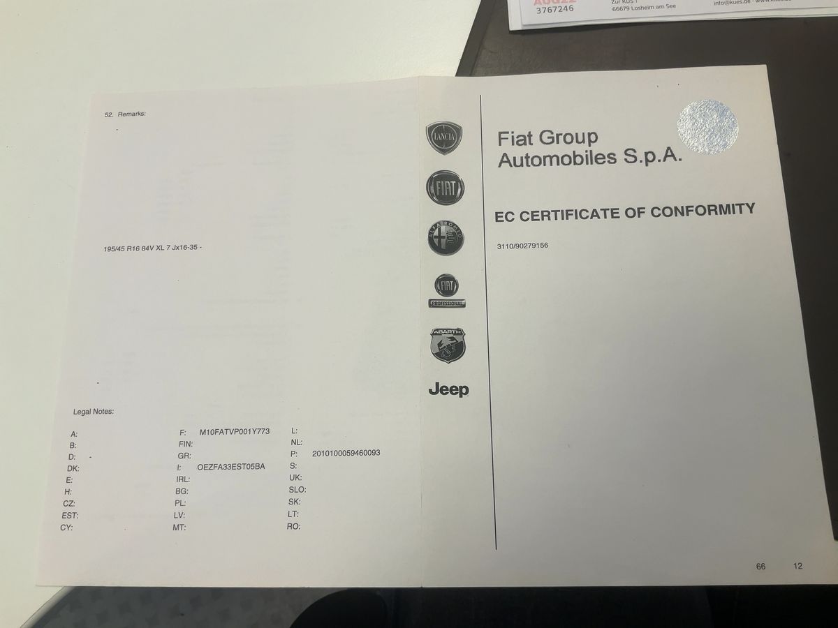 Abarth 500 1.4 Turbo