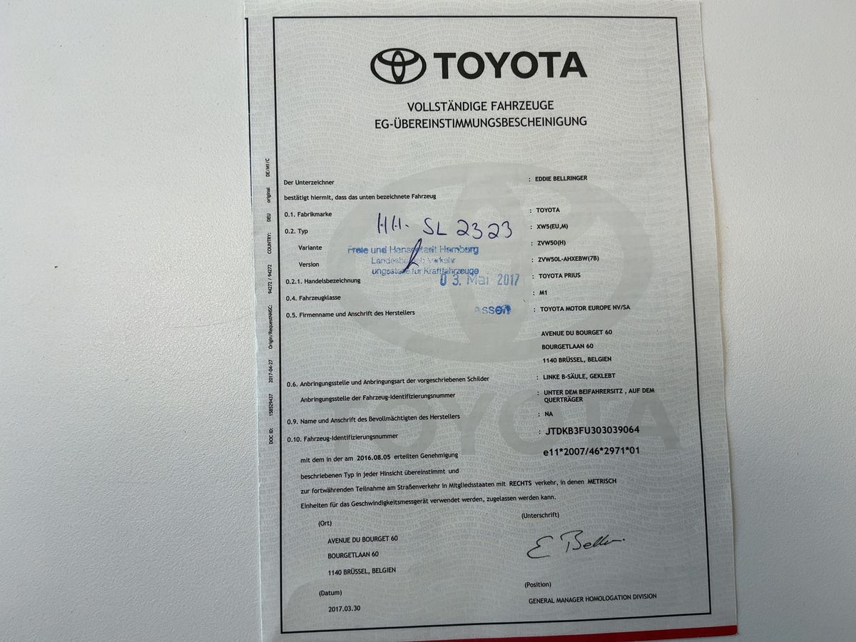 Toyota Prius d'occasion