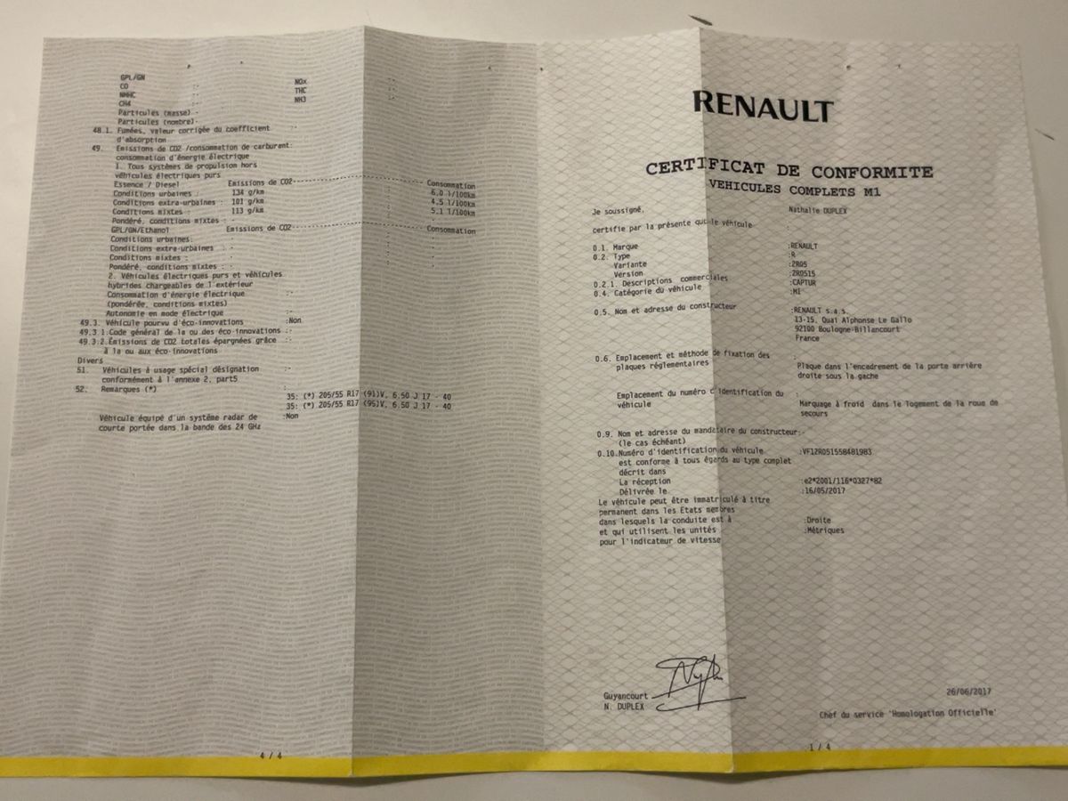 Renault Captur d'occasion