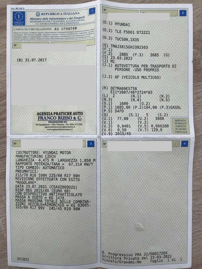 Hyundai Tucson d'occasion