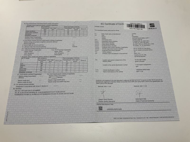 Cupra Leon 2.0 TSI VZ 4Drive — zdjęcie 16
