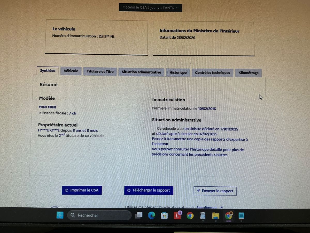 MINI Paceman d'occasion