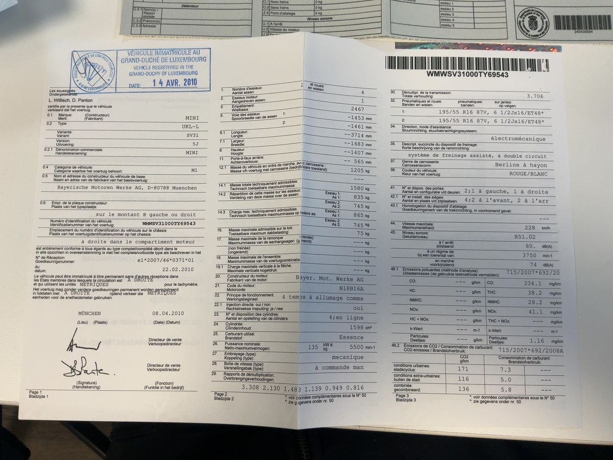 MINI Cooper d'occasion