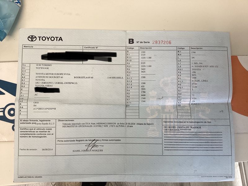 Toyota Verso 1.6 — zdjęcie 16